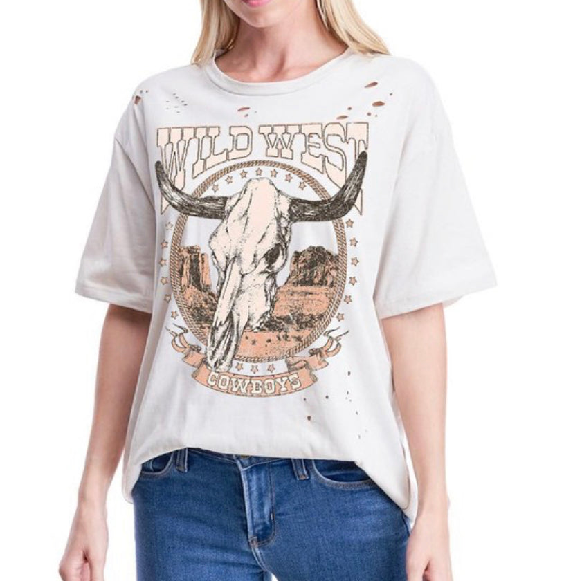 Wild West Cowboys Vintage Tee – The 308 Boutique