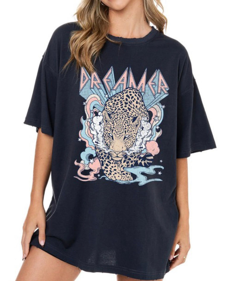 Tiger Moon Mineral Wash Tee