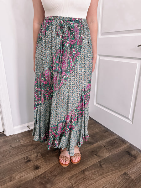 Into the Woods Maxi Skirt