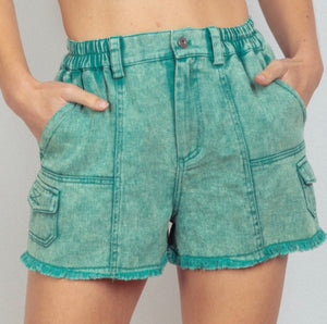 Be With You Shorts in Green