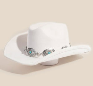 Out West Hat in White