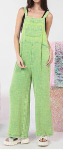 Dying for Me Jumpsuit in Green