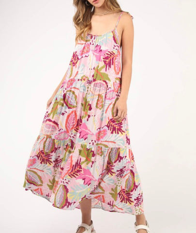 Pink Tropics Dress