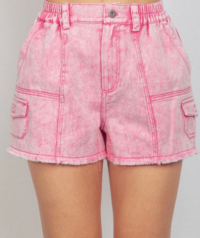 Be With You Shorts in Pink