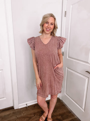 Everyday Mineral Wash Dress