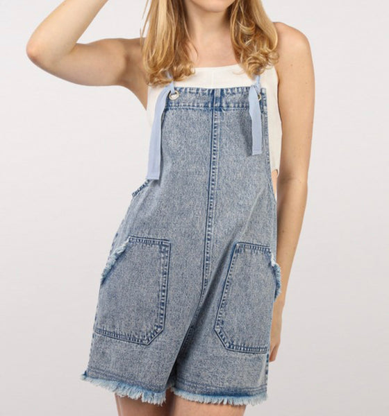 Indigo Denim Romper