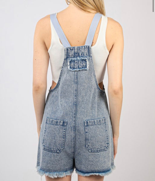 Indigo Denim Romper