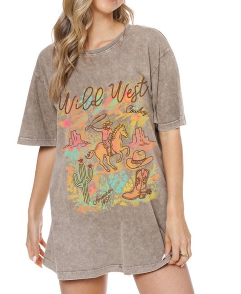 Wild West Icons Oversized Tee