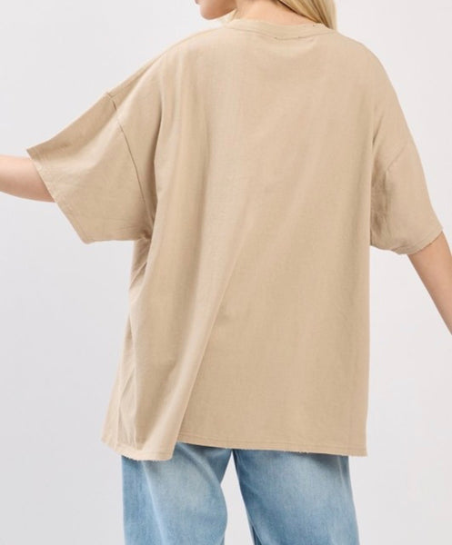 Tiger on the Beach Tee