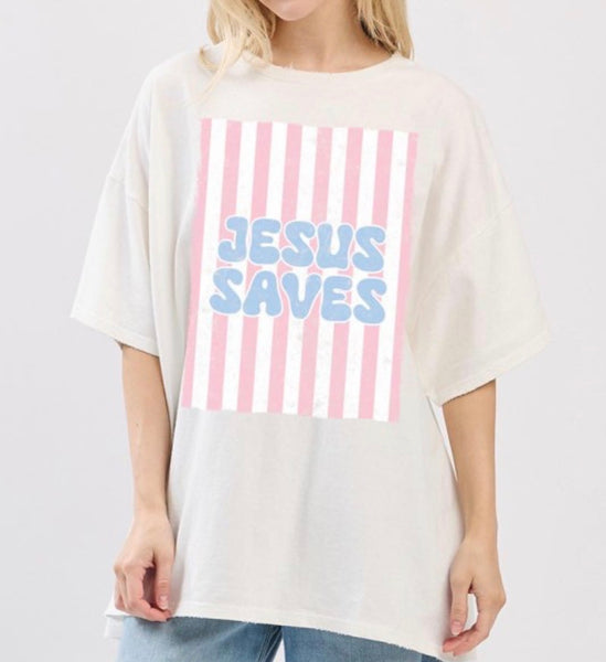Jesus Saves Tee