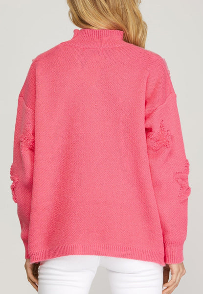 Got a Handle on You Sweater in Pink