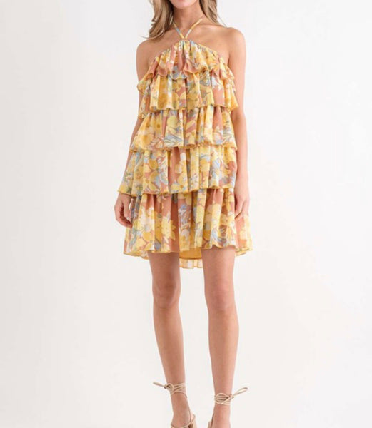 Wanna Be a Memory Dress in Yellow