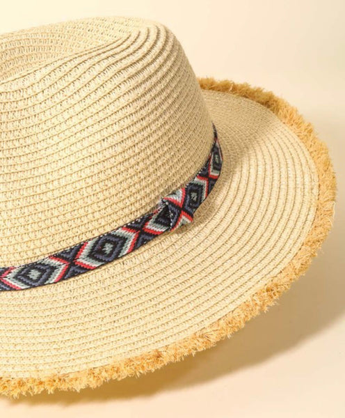 Need Love Straw Hat in Blue