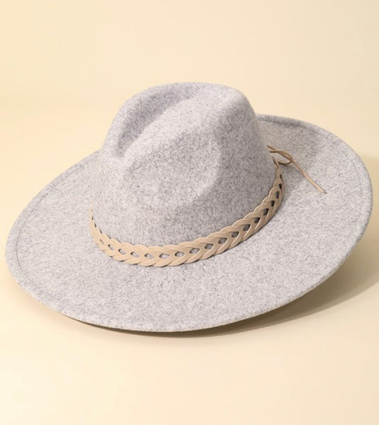 Travel the World Hat in Gray