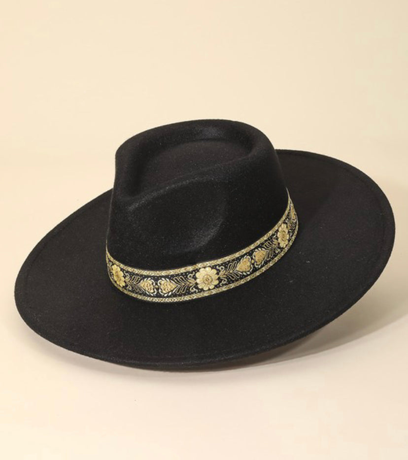 Wild West Hat in Black