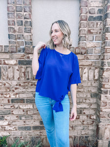 Center Around Me in Royal Blue
