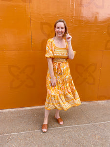 California Sunset Dress