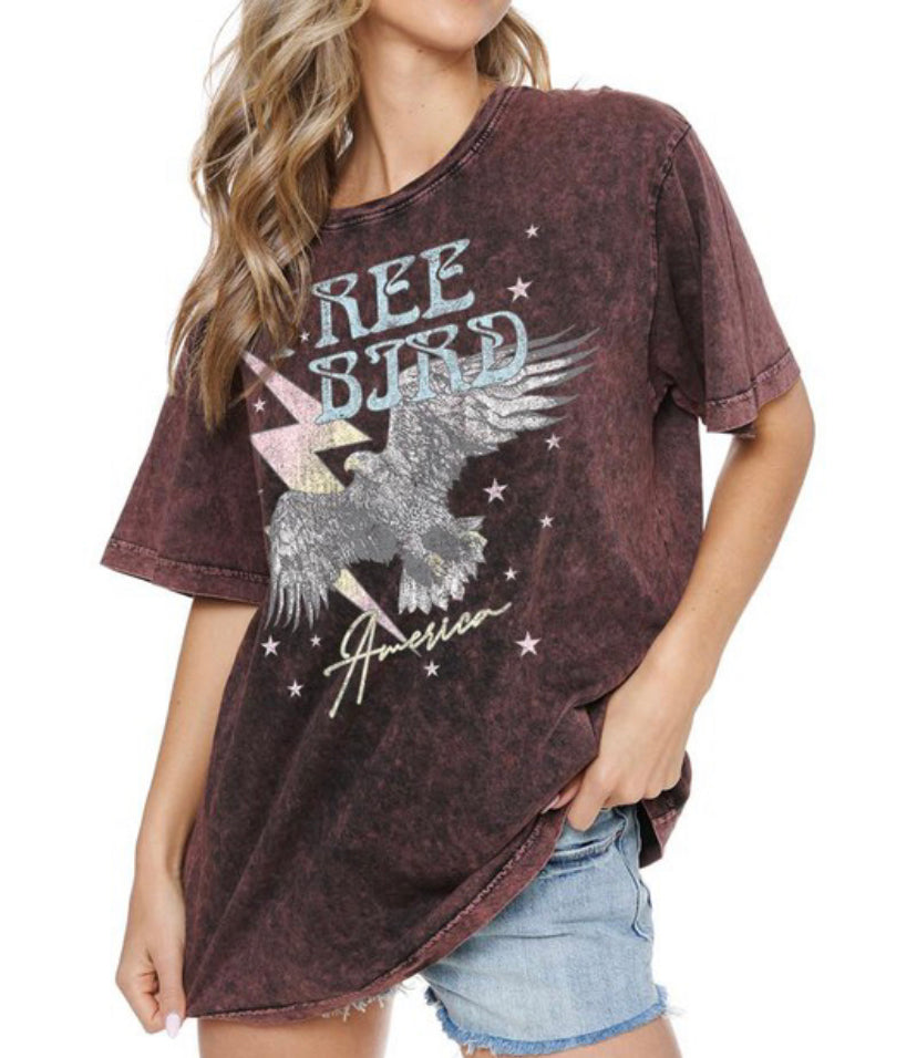 Free Bird Bolt Tee