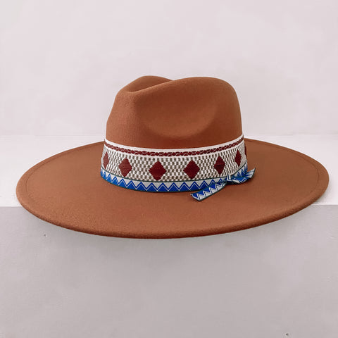 Long Way From Home Hat in Brown