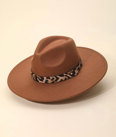 Leap Into It Hat in Brown