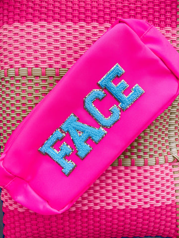 FACE Hot Pink Pouch