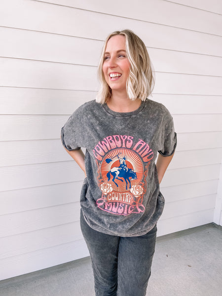 Cowboys & Country Music Tee
