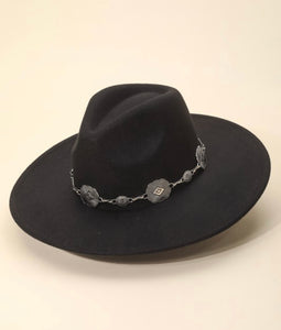 Up in Chains Hat in Black